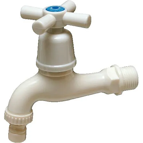 KRAN PLASTIKOVYJ VODORAZBORNYJ BELYJ 20613_1