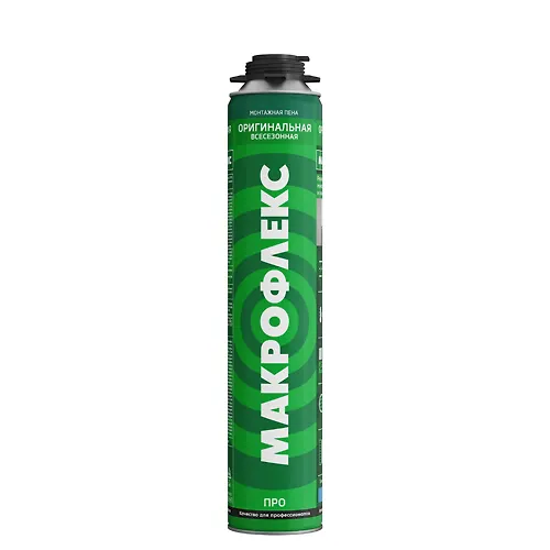 Pena montazhnaya Makrofleks Originalnaya Pro vsesezonnaya 750 ml. 3003345_1