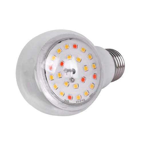 Lampa svetodiodnaya dlya rastenij Uniel LED-A60-10W/SPFB/E27/CL PLP30WH, forma A, 10 Vt_1