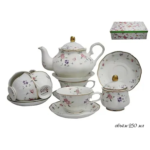 CHajnyj serviz 16pr. FLORENS 250 ml v pod.up.(h3)Farfor art.105-008_1