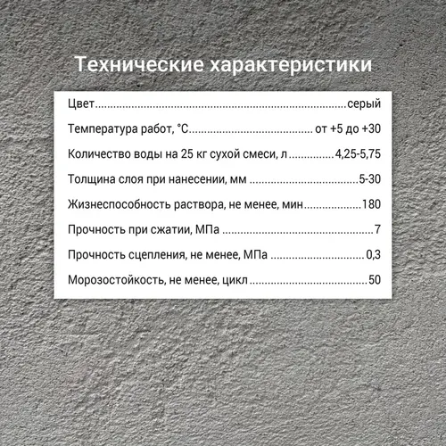 Smes suhaya shtukaturnaya YUnis Silin Universalnyj Armirovannyj (25 kg)(1poddon-48sht)_3