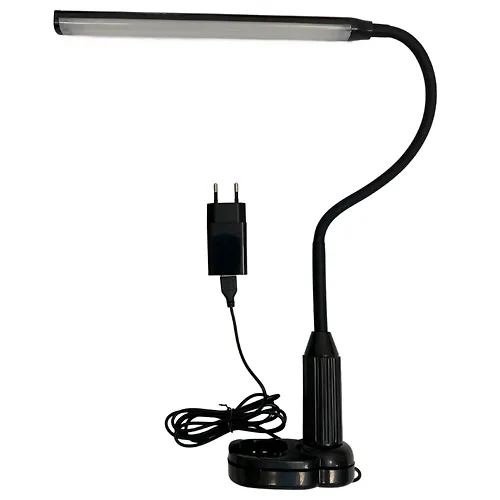 Svetilnik nastolnyj svetodiodnyj na strubtsine TLD-572 Black/LED/500Lm/4500K/Dimmer UL-00008664_1