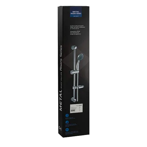 Stojka dushevaya CHehiya 53.5 sm s massazhnoj lejkoj i mylnitsej , vysota - 590 mm METAL 1_4