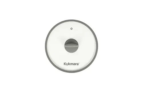 Skovoroda Kukmara Stella 240 mm s ruchkoj i steklyannoj kryshkoj, kapuchino_3