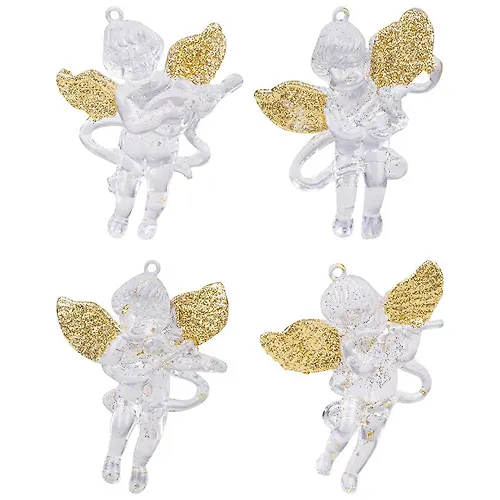 Ukrashenie podvesnoe Volshebnaya strana Angel 4 sht, razmer 8 sm 110480_1