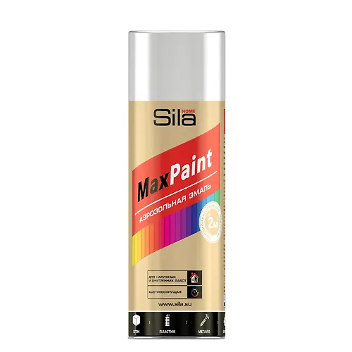 Kraska aerozolnaya universalnaya Sila HOME RAL 9003 belyj glyantsevyj 520 ml SILP9003_1
