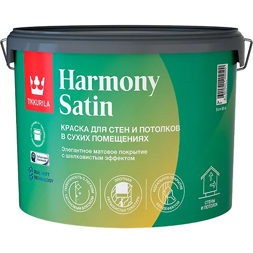 Kraska dlya intererov Tikkivala HARMONY SATIN A 9 l_1