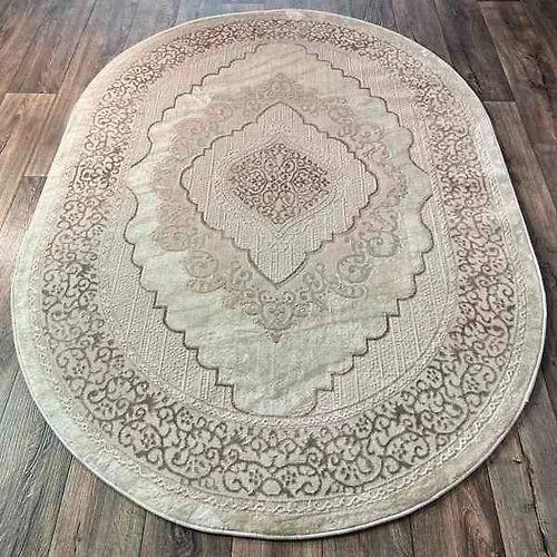 Kover BODRUM (Turtsiya) 2,0h3,0 oval 3245A BEIGE-VIZON_1