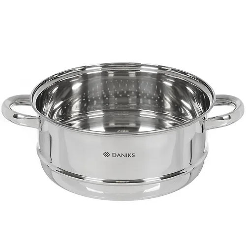 Sektsiya dlya parovarki nerzh OPTIMA 24sm nerzh/ruchki Daniks GS-01201-24ST (363398)_1