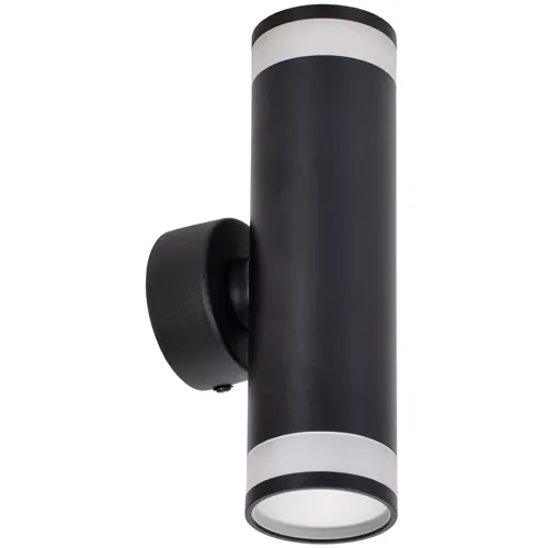 LIGHTING Svetilnik 4009 nakladnoj nastennyj pod lampu 2hGU10 chernyj IEK_1