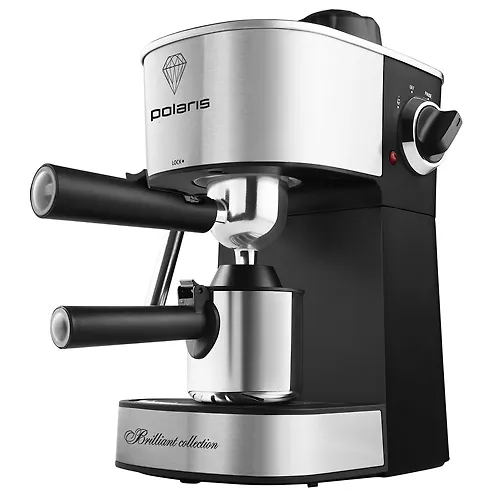 Kofevarka PCM 4011 espresso (POLARIS), Nerzhaveyuschaya stal_1