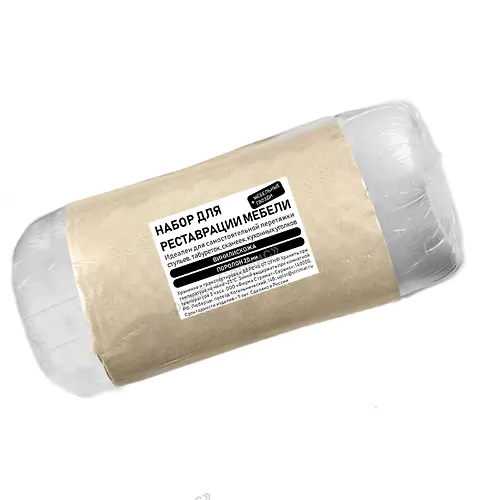 Nabor dlya restavratsii i peretyazhki mebeli 100 h 150sm (kozha, porolon 22kg/m3, 20mm, gvozdi) (bezhevyj)_1