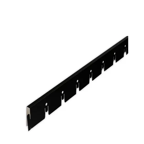 Rejka napravlyayuschaya Grilyato ALBES 50h50h40 600 mm b-10 chernyj matovyj Rus otsinkovka_1