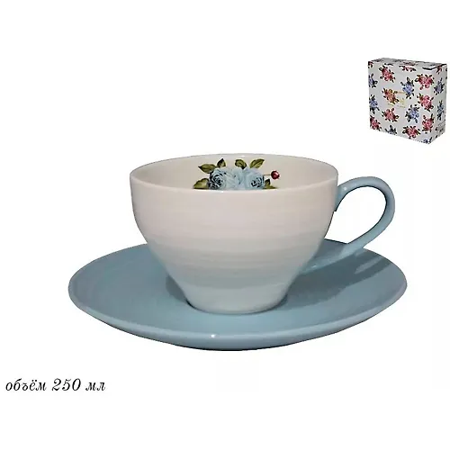 CHashka 250 ml s blyudtsem v pod.up.(h30) art.304-096_1