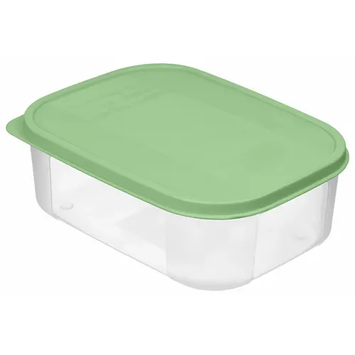 Kontejner Verona Homver 1,3l pryamougolnyj s gibkoj kryshkoj zelenyj 1351_1