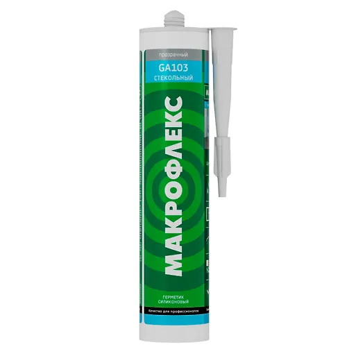 Makrofleks GA103 Ctekolnyj silikonovyj, prozrachnyj (300 ml)_1