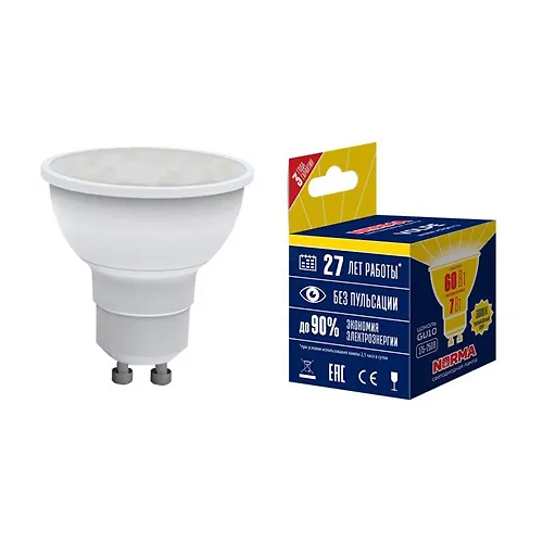 Lampa svetodiodnaya. Forma 