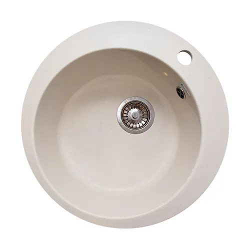 Mojka GranAlliance G-11 (d-490 mm) belaya s sifonom_1