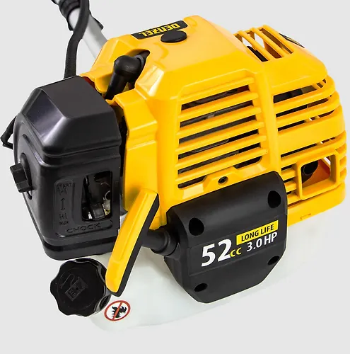 Trimmer benzinovyj DT-52, 52sm3, 3 l.s., nerazemnaya shtanga, sostoit iz 2 chastej// Denzel art.96226_2