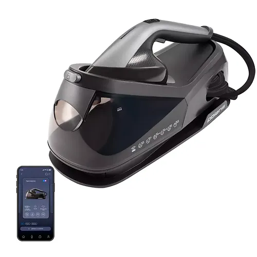 Kompaktnyj parogenerator Polaris PSS 2002K X-Steam PRO WIFI IQ Home CHernyj/Grafit_1