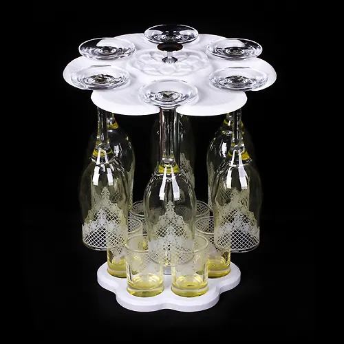 Mini-Bar (belyj) 12pr. art.1502- NG (Krokus) Natsvet,gravirovka.ZHeltyj_2