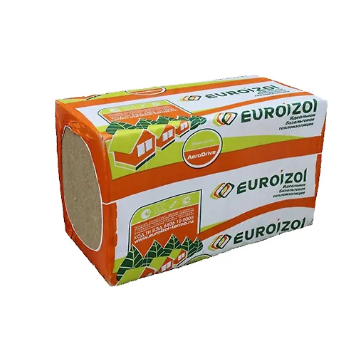 Plita mineralovatnaya teploizolyatsionnaya  IZOL FSH 150-135 kg/m3 1000/600/50 (2,4m2/0,12m3/4sht_1