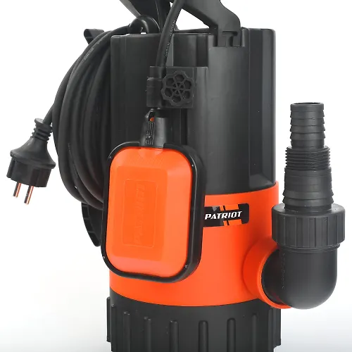 Nasos drenazhnyj PATRIOT F 600 D; dlya chistoj i gryaznoj vody; korpus - plastik, 600 Vt, 10000 l/chas_2