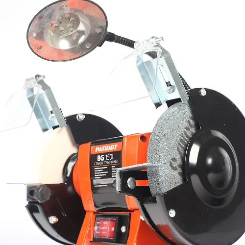 Stanok tochilnyj PATRIOT BG 150L, induktsionnyj elektrodvigatel, nadezhnye yaponskie podshipniki NSK, p_2