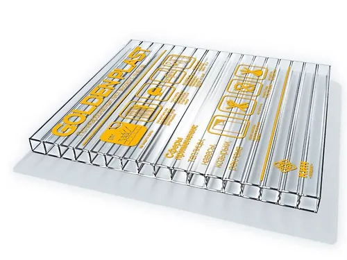 Sotovyj polikarbonat GOLDEN PLAST BNP 4mm h 2,1m x 6m (B/tsv) (0,440) EKONOM_1