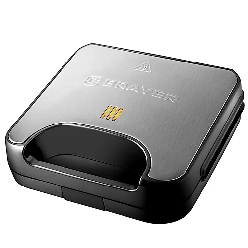 DISKONT Vafelnitsa BRAYER 2311BR 750Vt, belg. vafli, 22,5*13 sm, antiprig.pokrytie_1