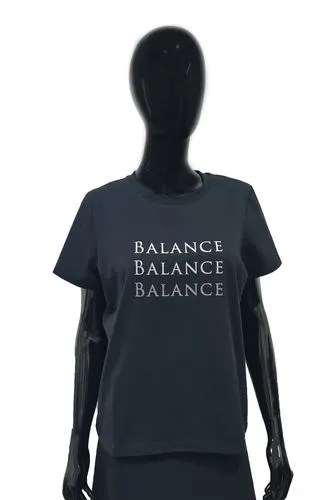 Futbolka zhenskaya Dobroshvejkin Print chernaya Balans razmer 48_1