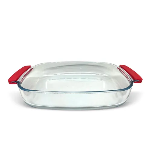 Forma dlya zapekaniya Felicita, obem: 2,7 l, s sil nakladkami-prihvatkami na ruchki, zharopr steklo art_1