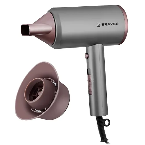 Fen BRAYER 3022BR, 1800Vt, 2 ckor, tornado 360, uzkij konts., turborezhim, shnur 1,8m_1