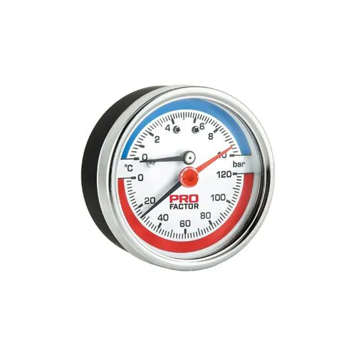 Termomanometr d53 mm, aksialnyj 1/4