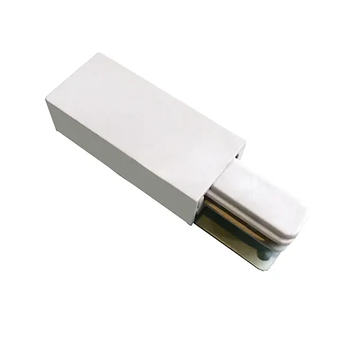 Vvod pitaniya dlya shinoprovoda tipa G. Odnofaznyj. Belyj. TM Volpe.UBX-Q122 G01 WHITE 1 POLYBAG_1