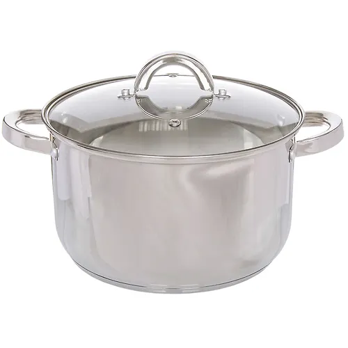 Kastryulya nerzh 6,5l stekl kryshka SD-4268-24 DNN_1