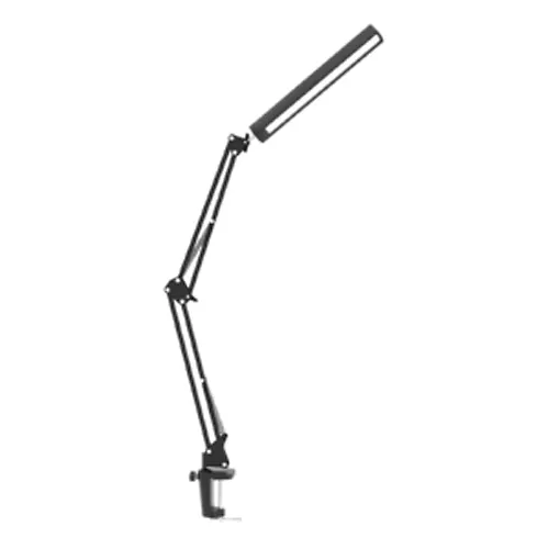 Lampa nastolnaya,KOSMOS Desk033.13Vt, RA>80,3 rezh. tsvetnosti, dimmiruemaya.CHernyj.Strubtsina. 5V 2A_1