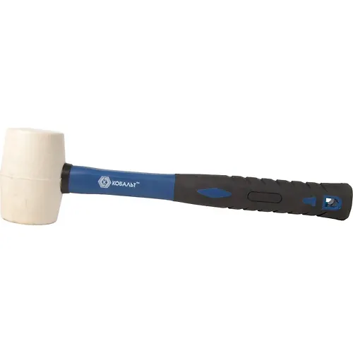 Kiyanka KOBALT 450 g (60 mm), belaya rezina, fiberglasovaya rukoyatka 241-079_1