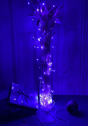 Girlyanda svetodiodnaya na batarejkah ULD-S1000-100/SCB/3AA PURPLE IP20 DEW UL-00007187_3
