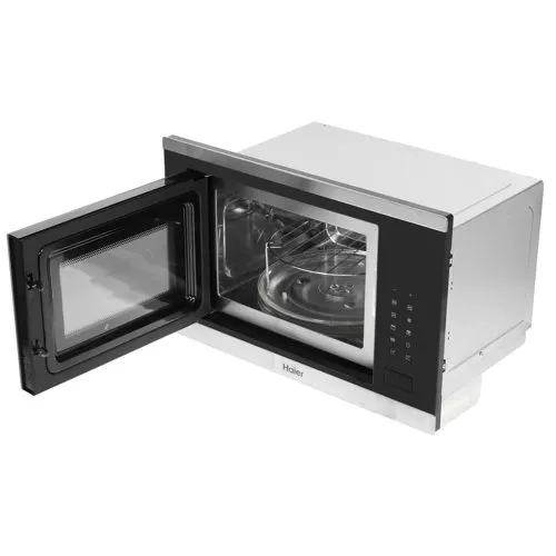 Vstraivaemaya mikrovolnovaya pech Haier HMX-BTG259X, chernaya s serebristym_3