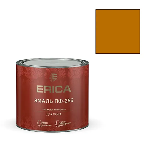 Emal PF-266 ERICA glyantsevaya svetlyj oreh 1,8 kg_1