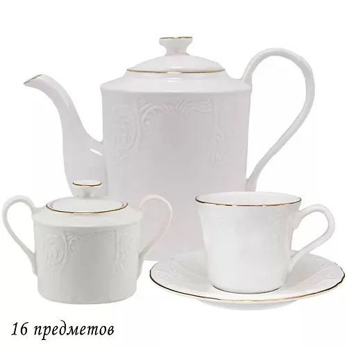 CHajnyj serviz 16pr, 220 ml MARIA GOLD v pod.up.(h2)Farfor art.226-136_1