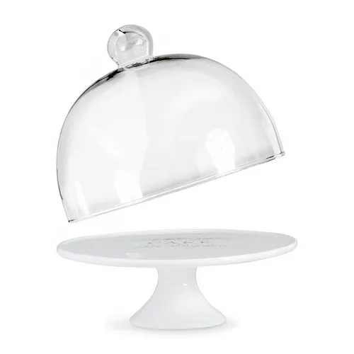 Podstavka pod tort JEWEL Kosmeya 22 sm (dolomitovaya keramika) 