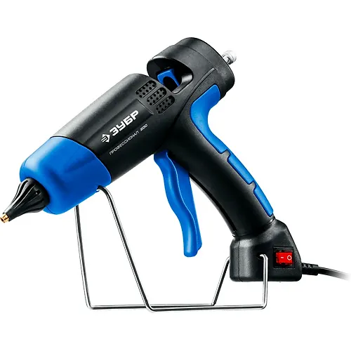 Pistolet termokleevoj elektricheskij, d 11 mm, 20 g/min ZUBR Professional 200 06852-11_1