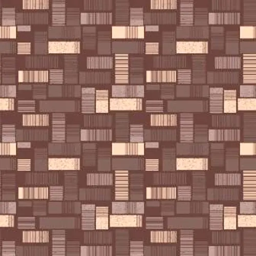 Kovrik Lyuksor Lyuks PRINT 50h80 sm, vors 3mm, korichnevyj (assorti)_1