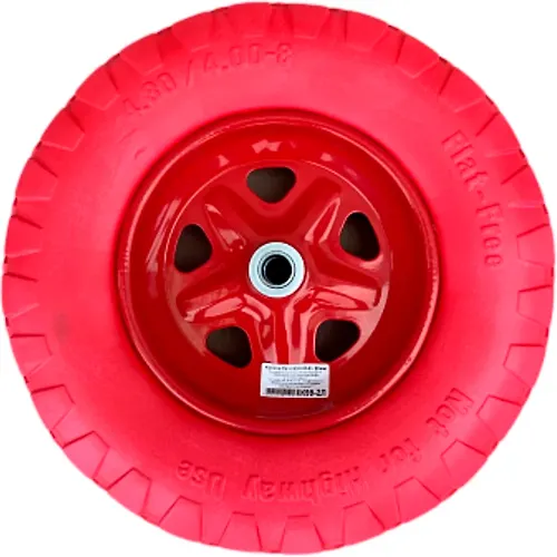 Koleso dlya tachki Variant PU (litoe) 4.80/4.00-8 s podshipnikom 20 mm K99-2L_1