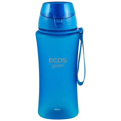 Butylka dlya vody 480 ml ECOS SK5014 golubaya art.004735_1