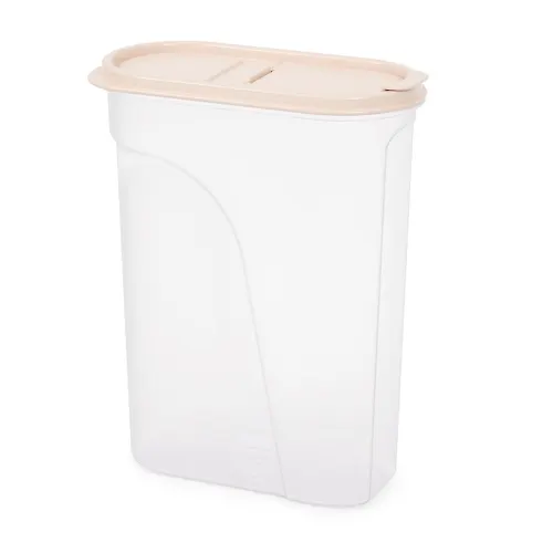 Emkost dlya sypuchih produktov 2,4l (s klapanom) (bezhevyj) (up.10) M8604 g.Oktyabrskij_1