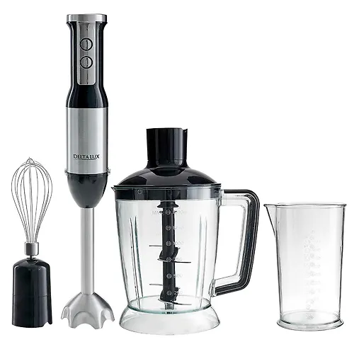 Blender Delta Lux DE-7003B chernyj, 1000Vt, chasha 1,5 l, rezhim turbo, LED-podsvetka_1