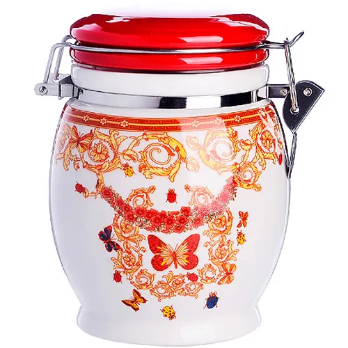 30773 Banka dlya sypuchih 700 ml RomantikaLR (h36) 